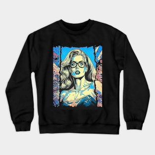 Comic Pop Art Crewneck Sweatshirt
